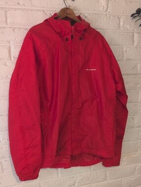 Gage Technical Gear Men's Red Hooded Jacket -